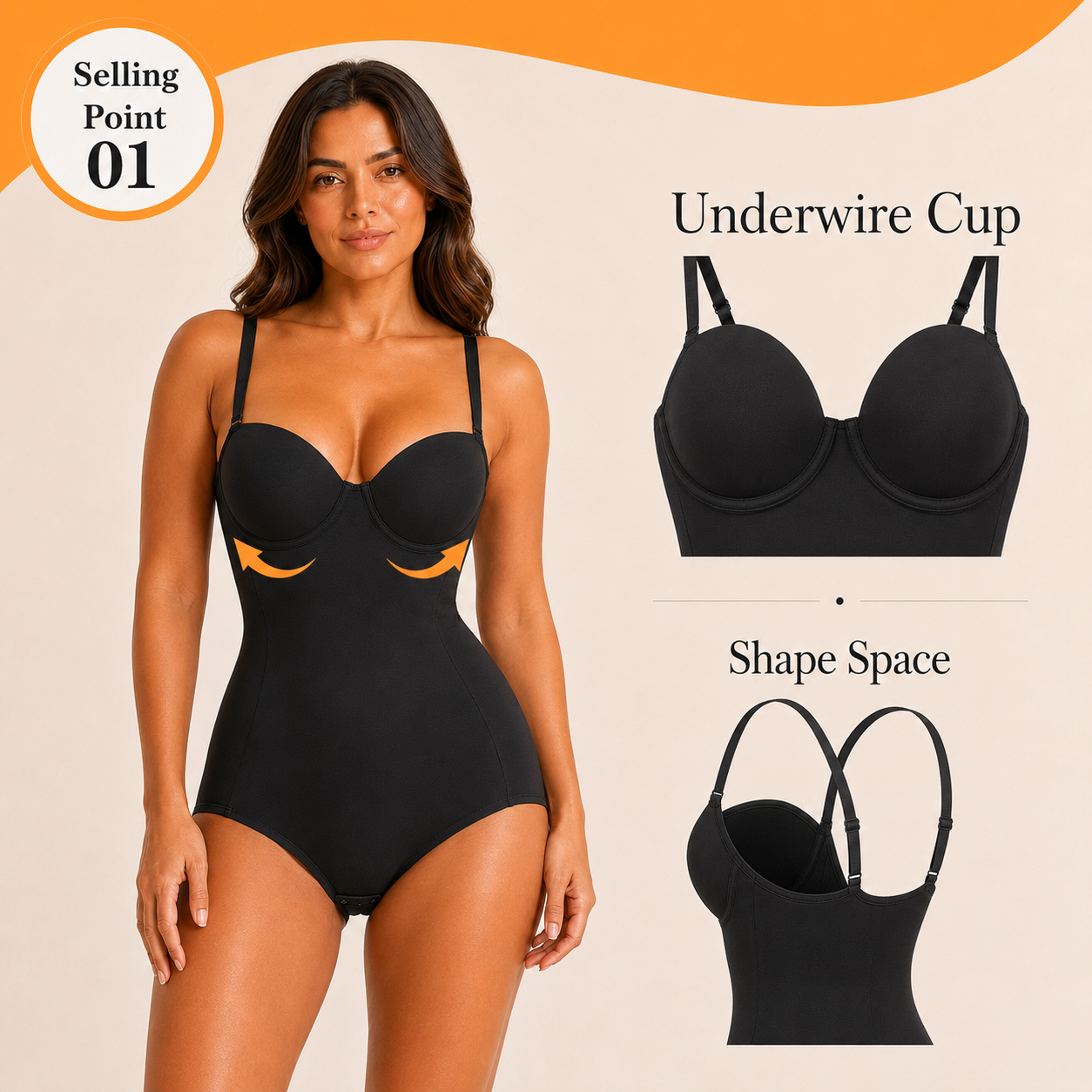 Strapless Bodysuit