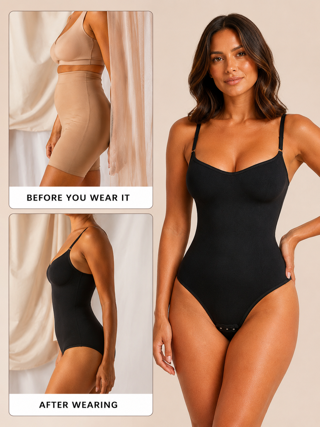 Seamless Sculpt Thong Bodysuit