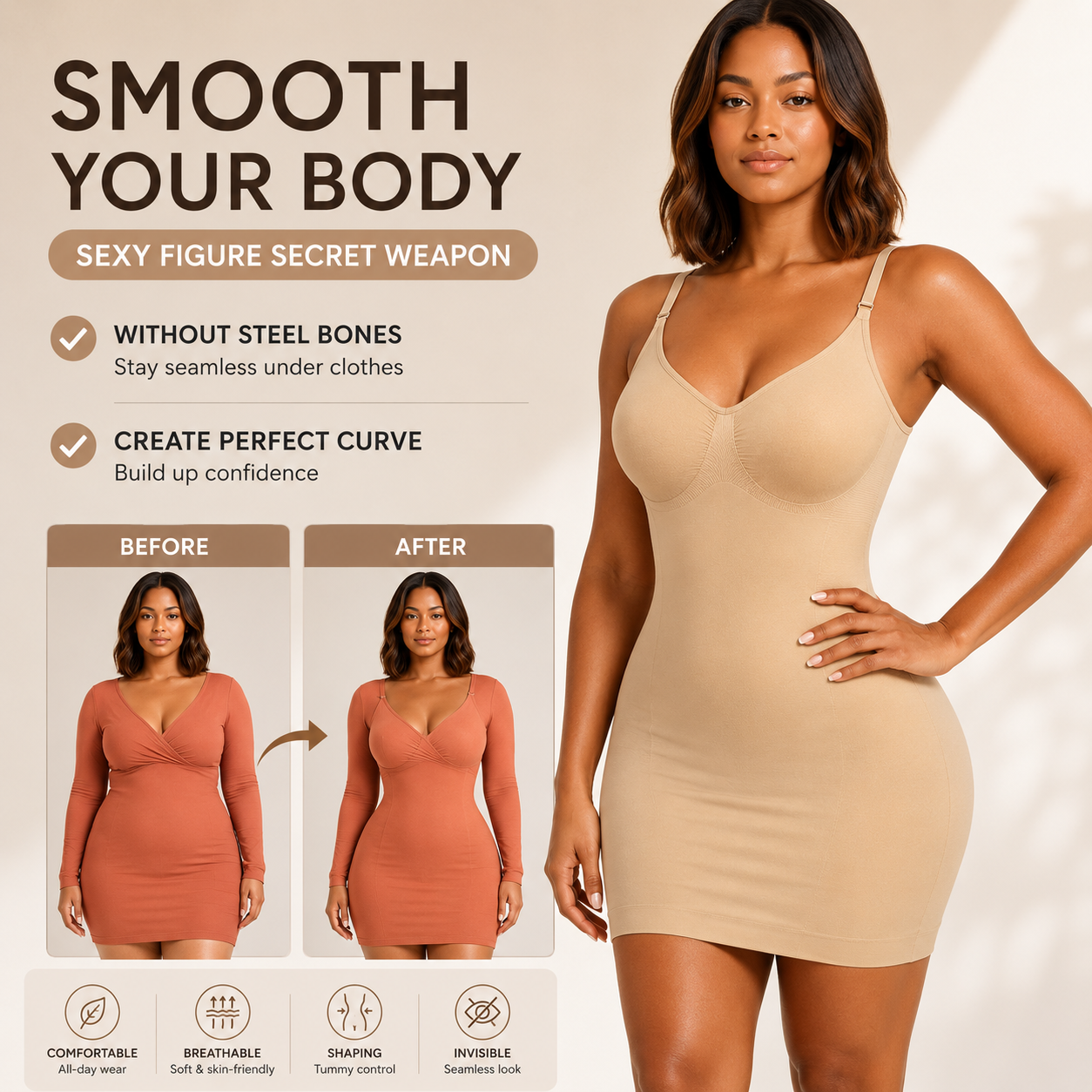 Vestido de Faja Escultora