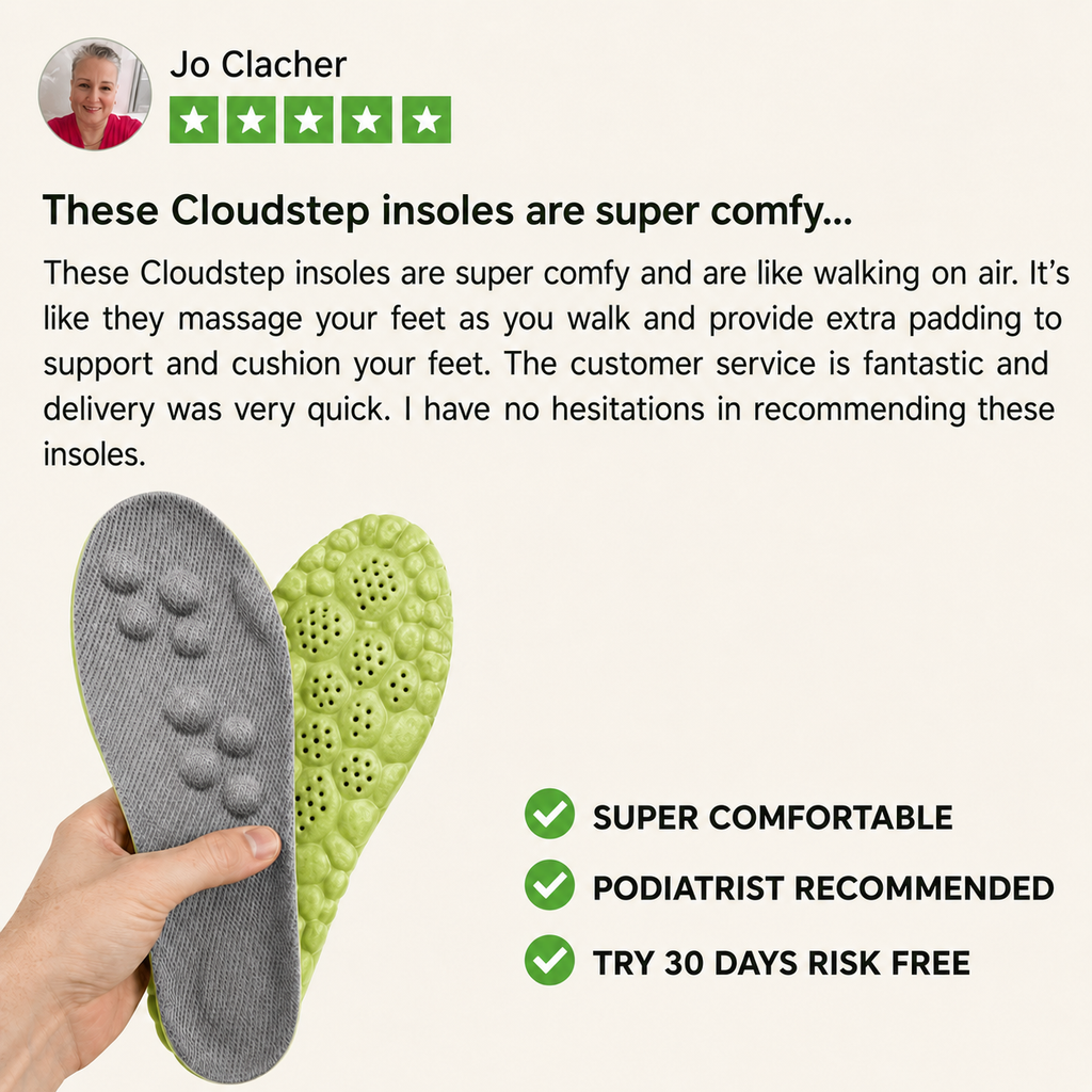 CloudStep Insoles (3 Pairs + 1 Free Pair)