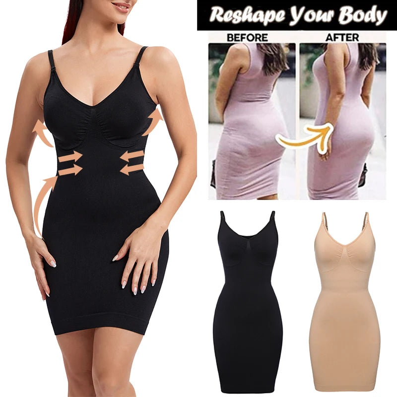 Sculpting Shapewear Slip Dress