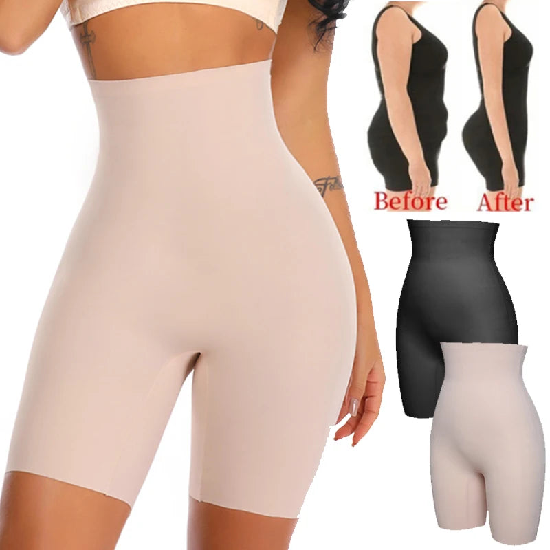 High-Waisted Shaping Shorts