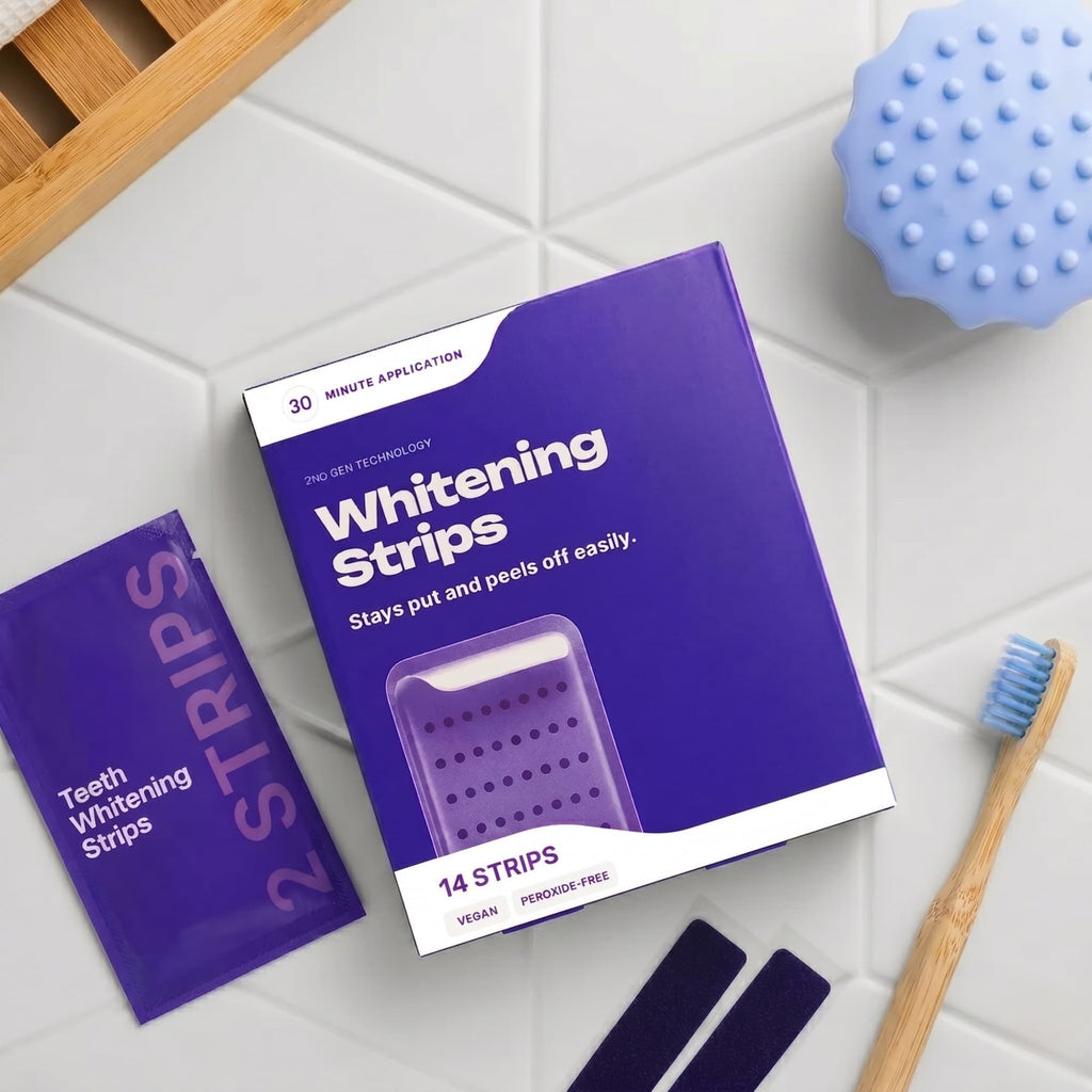 Purple Whitening Strips — 14-Day Smile Reset